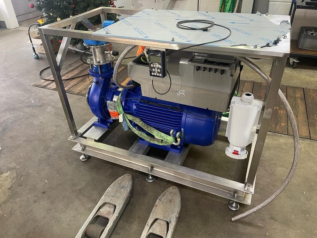 Mobile Pumpeneinheit